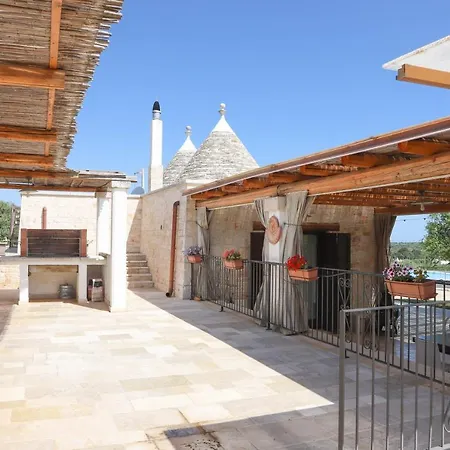 Villa Trulli Ericla Con Campo Da Tennis Castellana Grotte